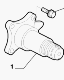 Achsschenkel hinten rechts ohne ABS 517626 