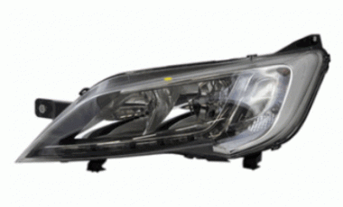 Scheinwerfer silber, LED links H7/WY21W/LED 