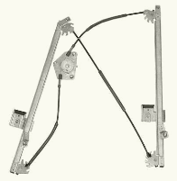 elektrischer Fensterheber ohne Motor vorn rechts 