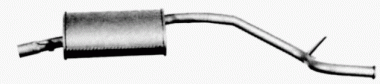 Endschalldämpfer 7550388 