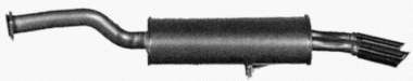 Endschalldämpfer/Nachschalldämpfer 82463097 