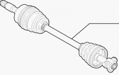 Antriebswelle links Austausch 46308262, 71791765 