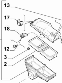 Luftfilterkasten 50546933 