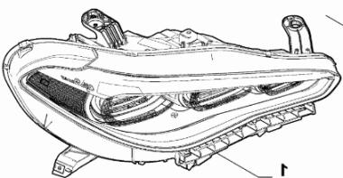 Scheinwerfer, Hauptscheinwerfer VOLL-LED rechts 50580187 
