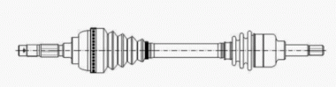 Antriebswelle links Austausch 51808108 