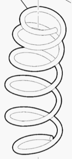 Fahrwerksfeder Feder vorn 51816767 