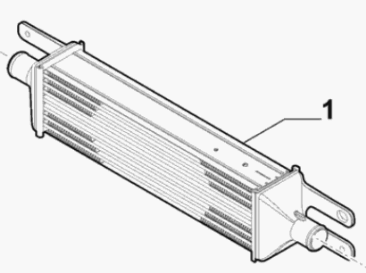 Ladeluftkühler 51899640 