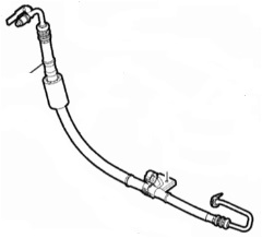 Druckschlauch, Leitung, Schlauch für Servolenkung 