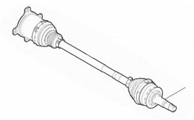 Antriebswelle rechts Austausch 