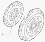 Kupplungs-Kit 55216285 