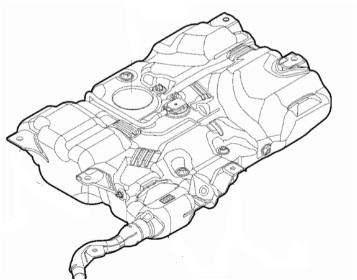 Kraftstofftank Tank 6000618104 172036923R 