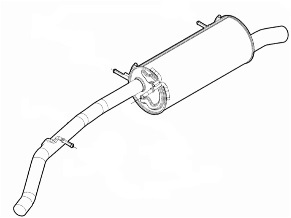 italo-fahrzeugteile Online-Shop | Mittelschalldämpfer  