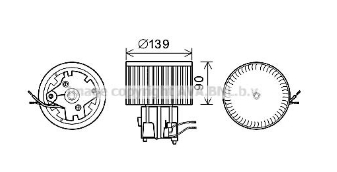 Heizungsgebläse Gebläsemotor Innenraumgebläse Lüftermotor 