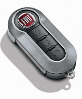italo-fahrzeugteile Online-Shop, Fiat 500 Schlüsselcover dunkelgrau