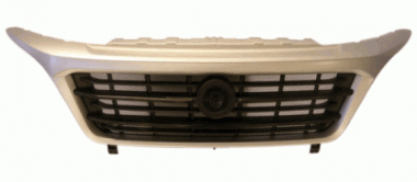 Kühlergrill silber mit Fliegenschutz/Steinschlagschutz 