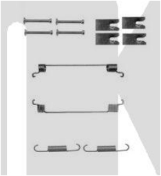 Einbausatz Federnsatz für Bremsbacken 