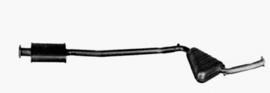 Vorschalldämpfer 82453722 