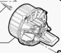 Heizungsgebläse Gebläsemotor Innenraumgebläse Lüftermotor 