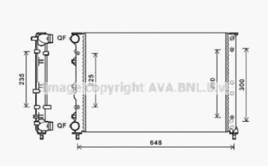 Motorkühler 50502127 