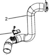 Druckschlauch, Ladedruckschlauch 