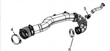 Schlauch Luftfilter 