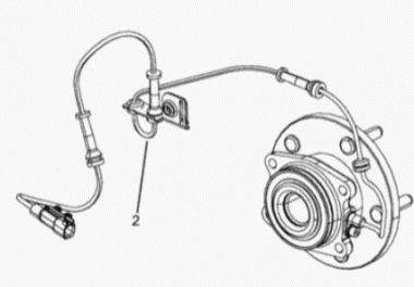 ABS-Sensor hinten links 