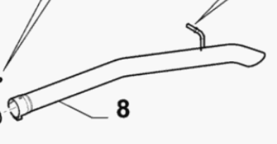 Endrohr 1368005080 