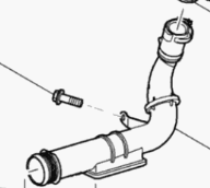 Ladedruckschlauch Rohr, 1400147180, 0382HE 