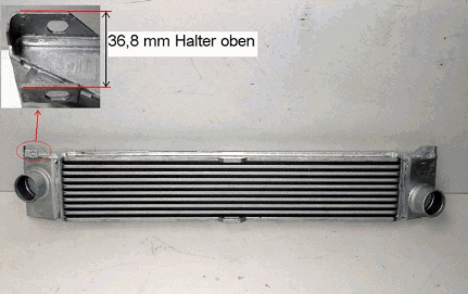 Ladeluftkühler 36mm Abstand 1340763080 