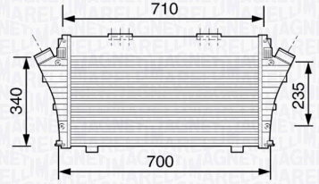 Ladeluftkühler 51782907 