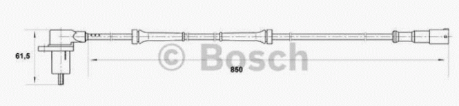 ABS-Sensor hinten links 