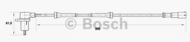ABS-Sensor hinten rechts 