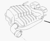 Endschalldämper rechts 