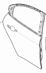 Tür hinten rechts  *ORIGINALERSATZTEIL* 