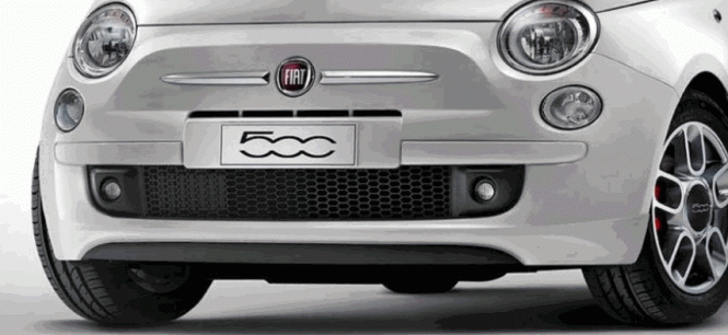 Fiat 500 Frontschürze 