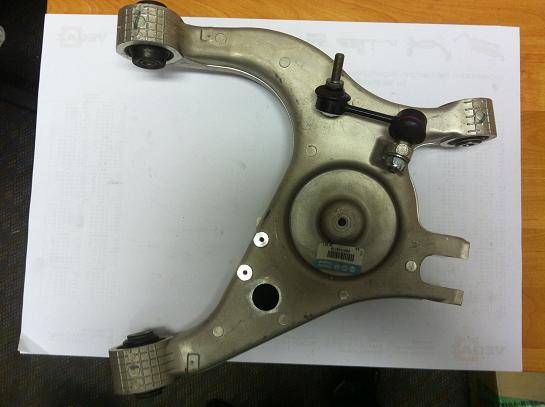 Schwingarm, Schwingarm  hinten rechts unten 