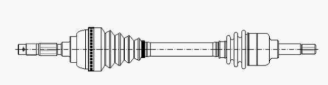 Antriebswelle links Austausch 51808107 