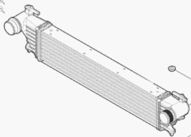 Ladeluftkühler 51964106 