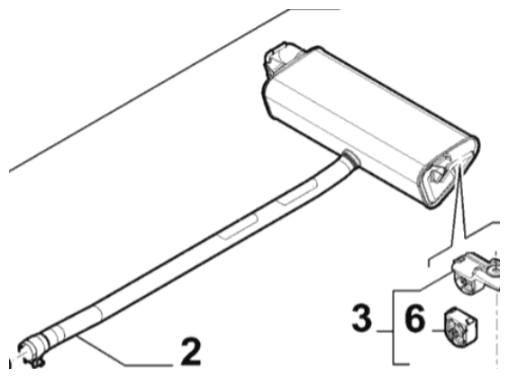 Endschalldämpfer, Nachschalldämpfer 
