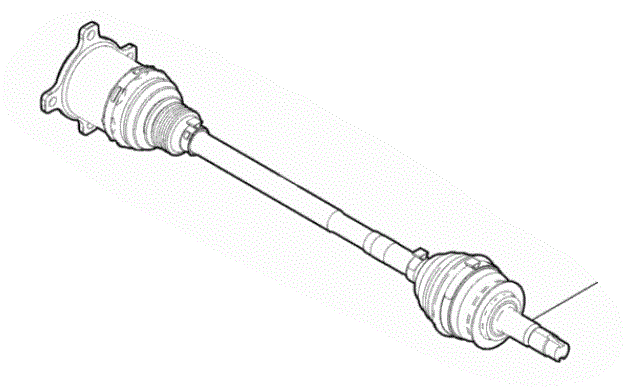 Antriebswelle rechts Austausch 