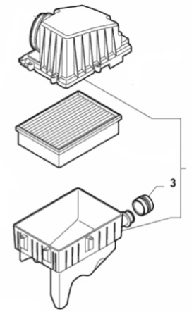 Luftfilterkasten komplett 