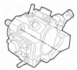 Hochdruckpumpe Einspritzpumpe 6000616904, 167005114R, 167004165R 