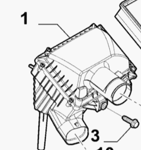 Luftfilterkasten 6000618727 