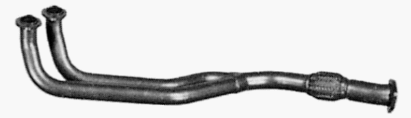 Hosenrohr mit Flexrohr 