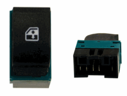 Schalter, Bedienelement elektrischer Fensterheber links 
