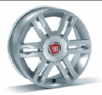 Satz Leichtmetallfelgen mit Nabendeckel 