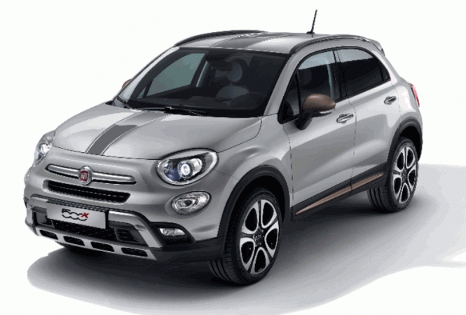 Fiat 500X X-tra Paket BRONZE-MATT 