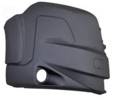 Stoßstangenecke vorn rechts schwarz MAXI *Originalersatzteil* 735793332 