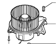 Heizungsgebläse Gebläsemotor Innenraumgebläse Lüftermotor 