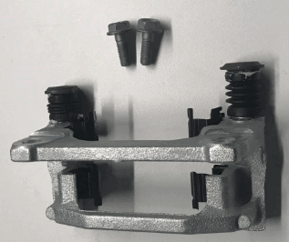 Bremssattelhalter hinten rechts 